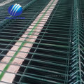 Paneles de malla de alambre de hierro soldado con revestimiento de PVC panel de malla soldada de buen precio panel verde